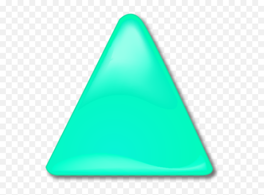 Triangular Clipart Teal Transparent Free - Blue Triangle 3d Png,Blue Triangle Png