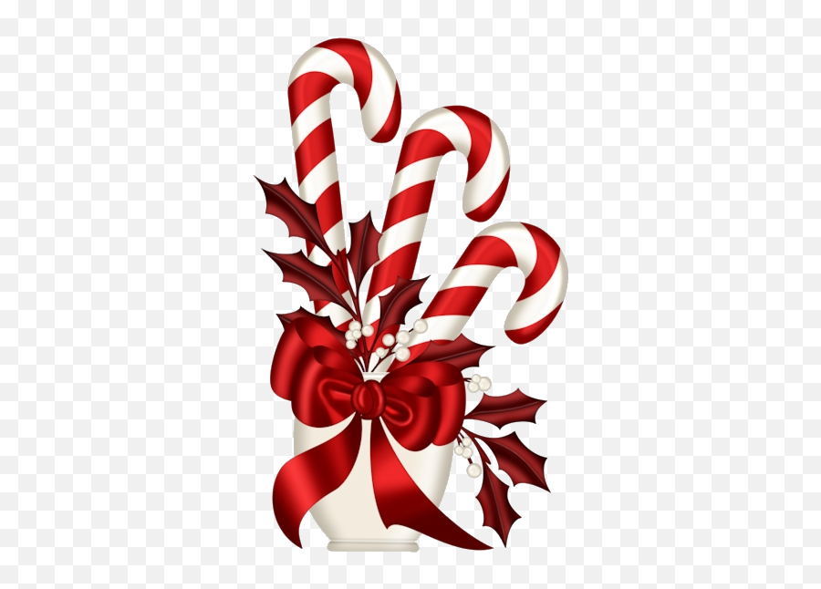 Candy Cane Free Christmas Clipart - Candy Cane Christmas Clipart Png,Candy Cane Transparent Background