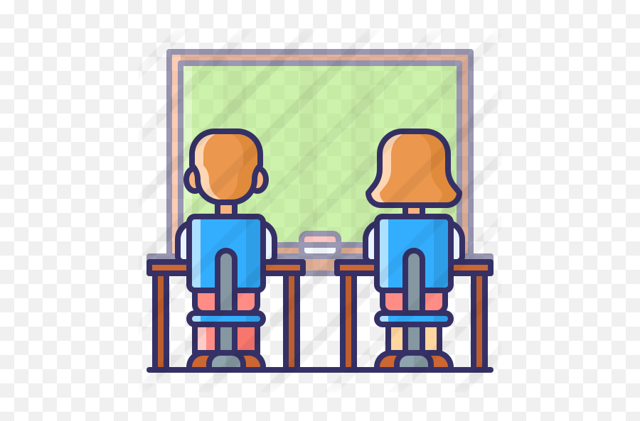 Classroom - Free Education Icons Flat Classroom Icon Png,Google Classroom Icon Image