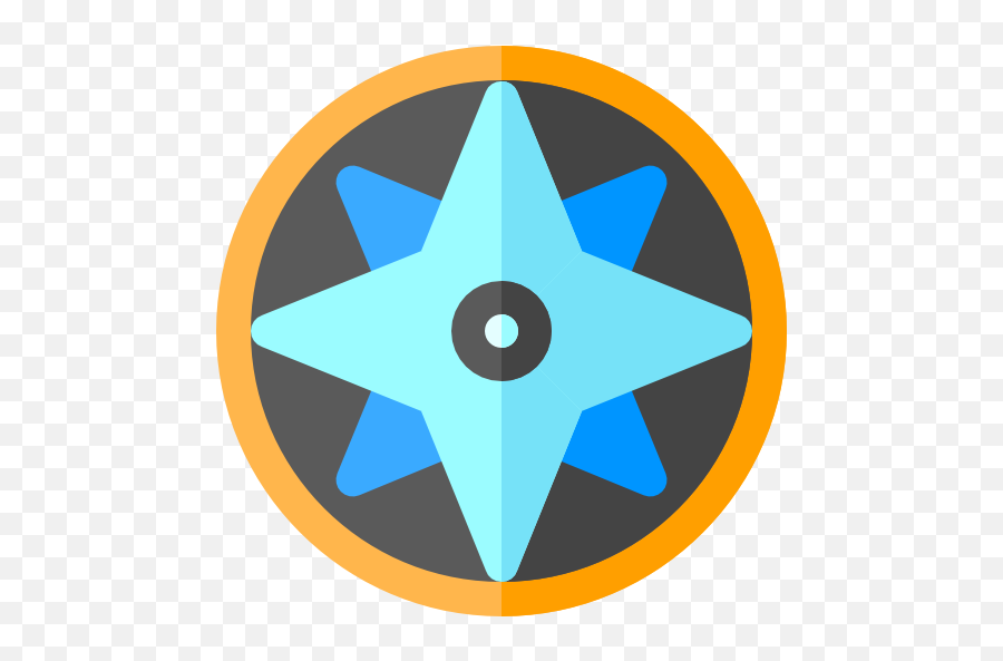 Free Icon Compass - Dot Png,Blue Star Icon