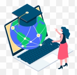 International Education Icon - Download in Colored Outline Style Learning Management System png