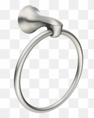 Moen Darcy Towel Ring Brushed Nickel Y1586bn - Moen png