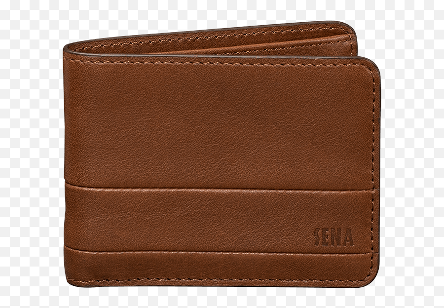 Sena Cases Deen Bifold Wallet Saddle - Swd00106gbus Solid Png,Jw Icon Curve Elevated Dog Bowl Feeder