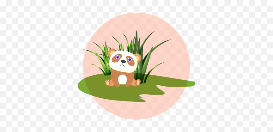 Flat Icon Cartoon Panda Graphic By Grandprixstudio - Happy Png,Panda Icon Png