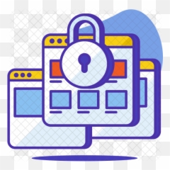 Project Icon Of Colored Outline Style - Close png