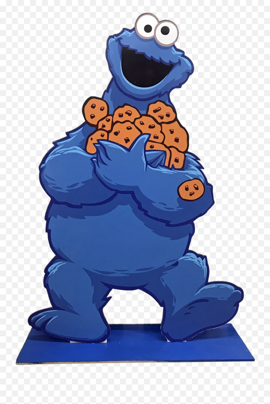 Cookie Monster - Cookie Monster Sesame Street Characters Png,Cookie Monster Png