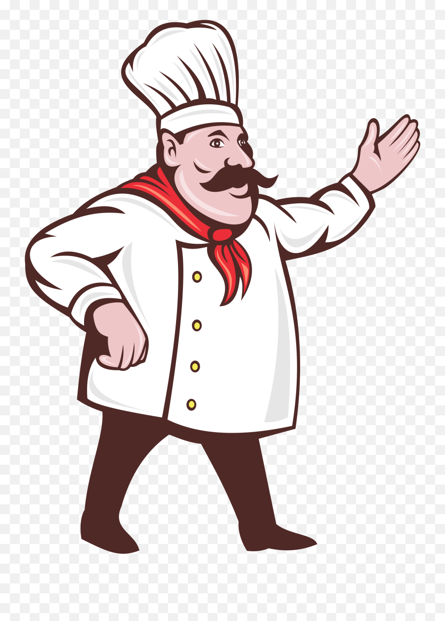 Cartoon Clip Art Pan Transprent Png - Transparent Chef Cartoon Png,Chef Png