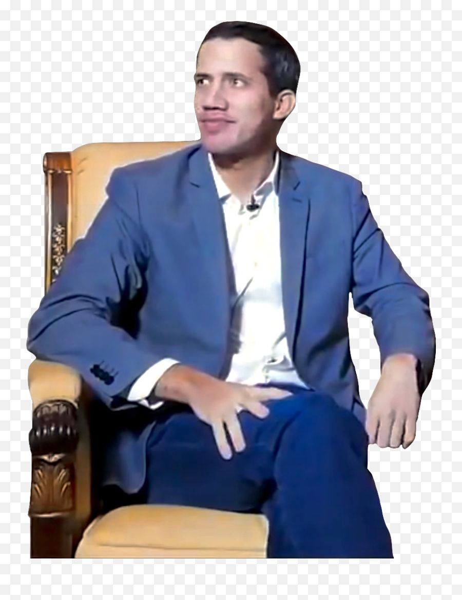 Filejuan Guaidó Seatedpng - Wikimedia Commons Juan Guaidó Png,Sitting Man Png