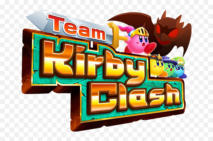 File Team - Kirbyclashdeluxelogopng Soundtestfm Kirby Clash Deluxe Logo,Kirby Png
