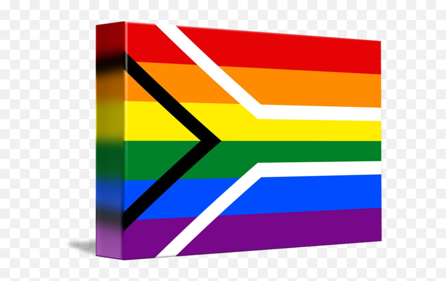 Gay Pride Flag Of South Africa By Janice M - Graphic Design Png,Gay Pride Flag Png
