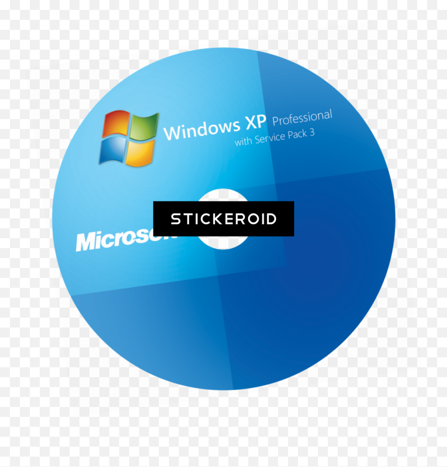 Cd Cover - Microsoft Corporation Png,Windows Xp Logo Transparent