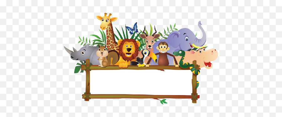 Circus Animals Png Free Download - Jungle Animals Clipart,Animals Png