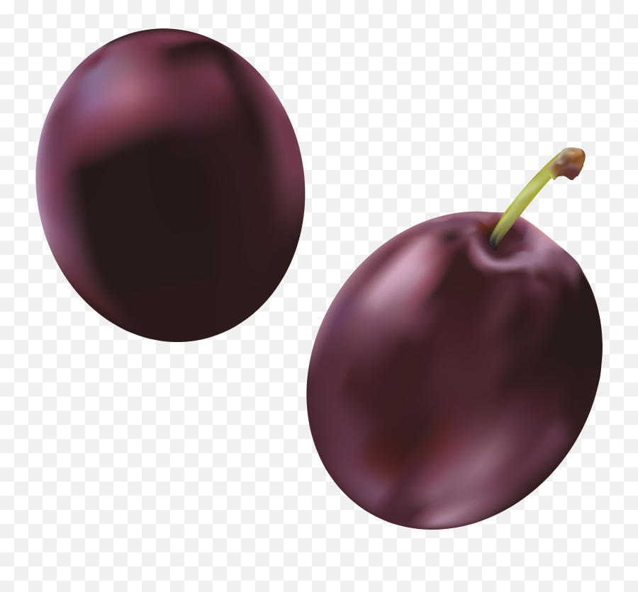 Plum Png Image - Transparent Plum,Eggplant Transparent Background