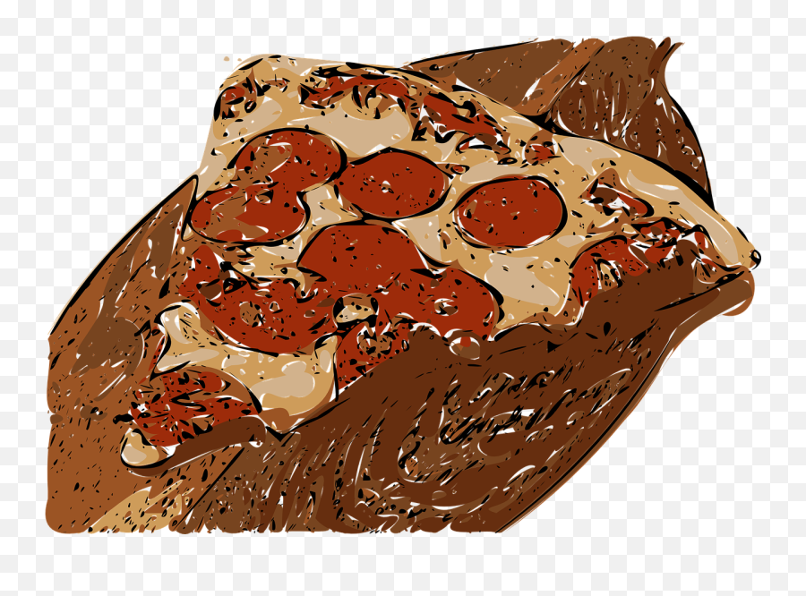 Pizza Slice Pepperoni - Free Vector Graphic On Pixabay Pepperoni Png,Pepperoni Pizza Png