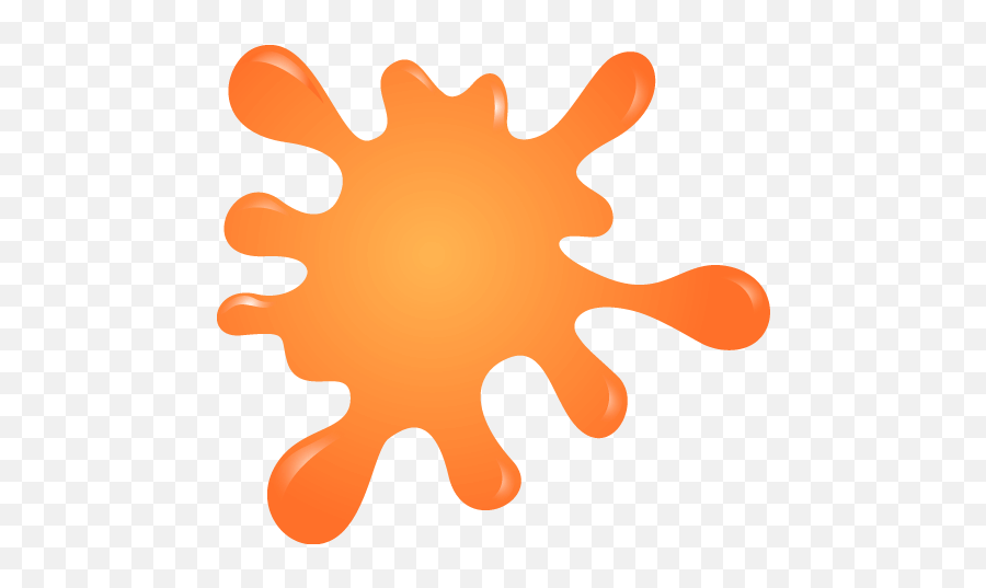 Colour Splash Stickers - Color Splash Png Orange 505x456 Transparent Orange Color Splash,Color Splash Png
