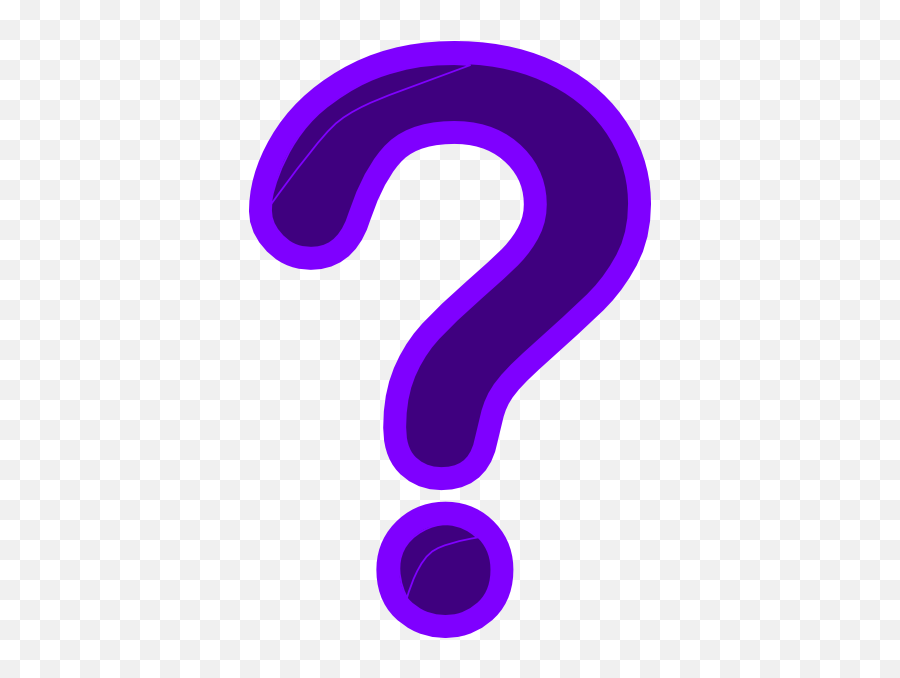 Question Mark Clip Art - Vector Clip Art Online Purple Question Mark Clipart Png,Question Mark Transparent Background
