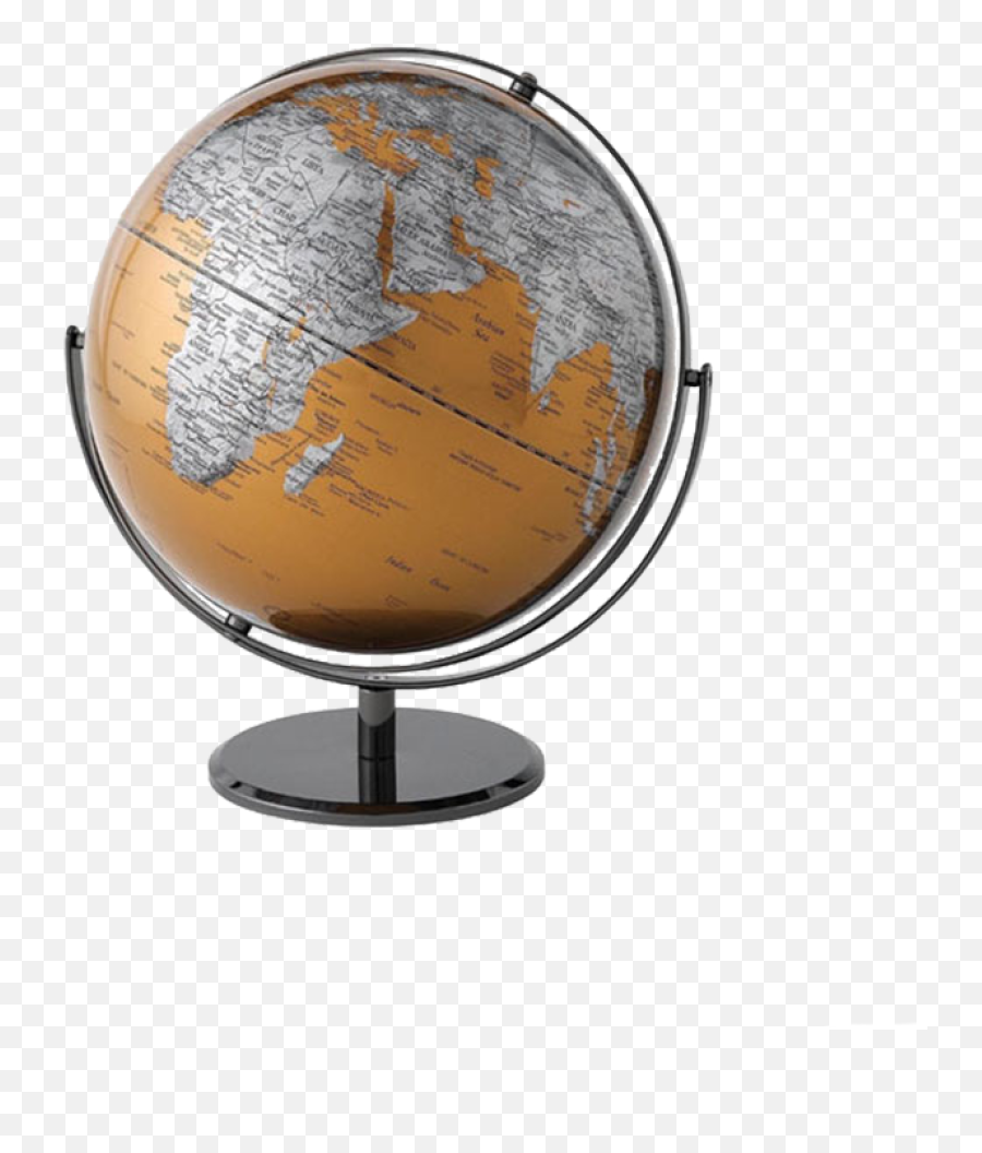 Download Gold Globe 30cm Png Image With - Globe,Gold Globe Png