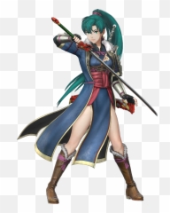 Fire Emblem Warriors Serenes Forest - Lyn Swordmaster png