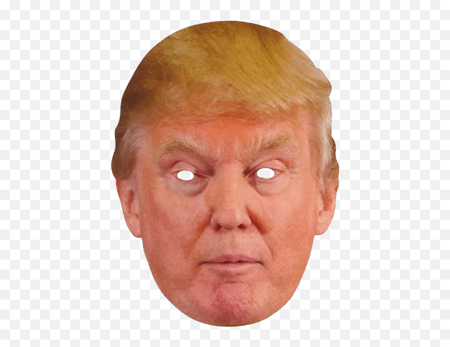 Donald Trump Mask Transparent Png - Donald Trump Face Mask,Trump Png