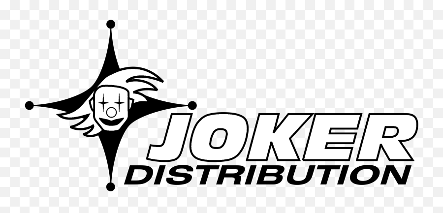 Download Joker Distribution Logo Black - Joker Vector Logo Png,The Joker Logo