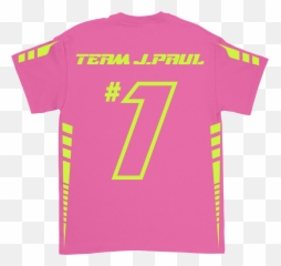 Jake Paul Everyday Pink Track Team - Active Shirt png