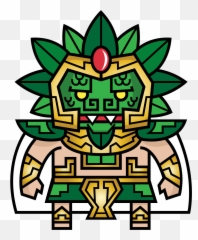 Download Quetzalcoatl - Quetzalcoatl Cartoon Png,Quetzalcoatl Png
