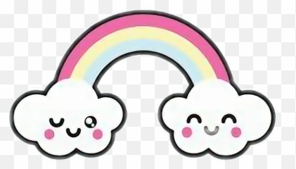 Rainbow - Kawaii Imagenes De Arcoiris Png,Arcoiris Png