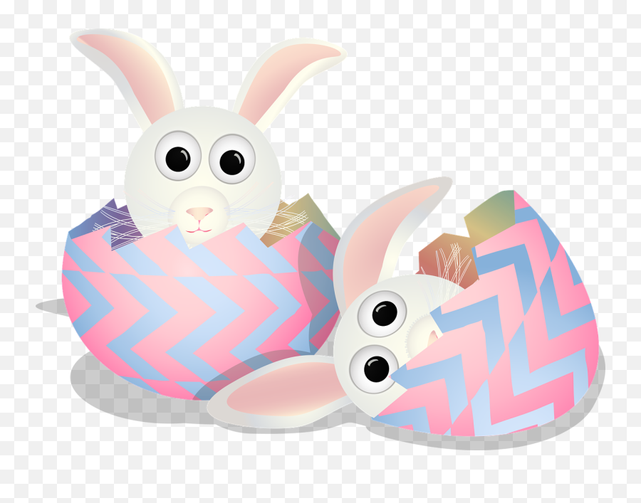 Graphic Bunny Smiley Bunnies - Emoji Bunny Easter Png,Bunnies Png