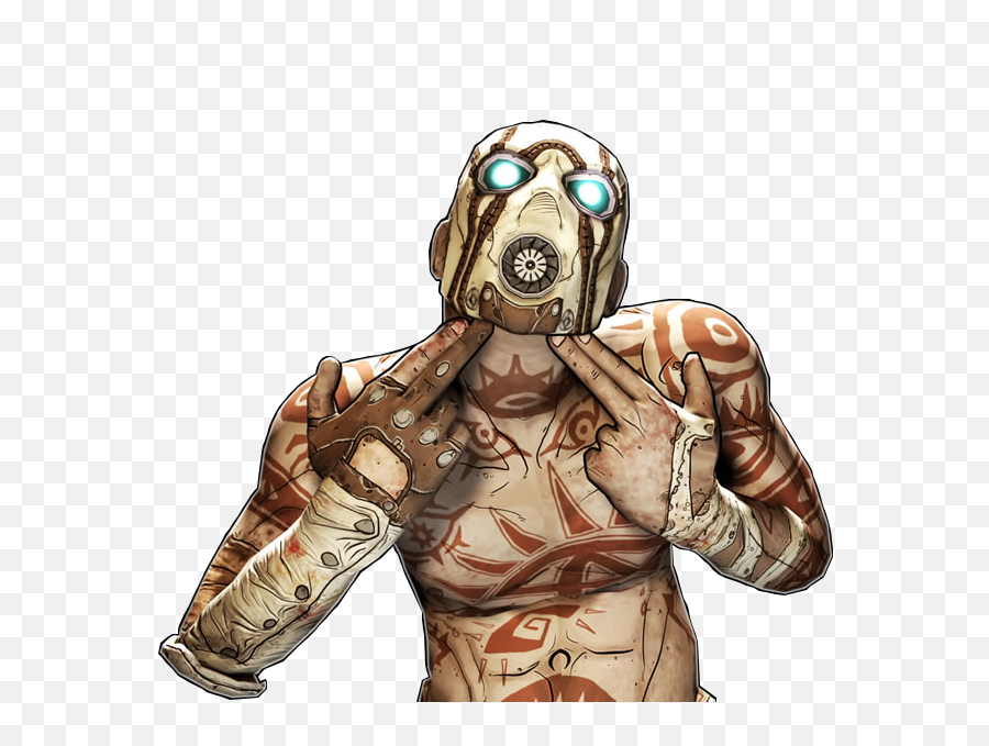 Generic Enemy Video Game Character - Borderlands Psycho Png,Video Game Characters Png