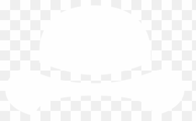White Bowler Hat Icon - Png