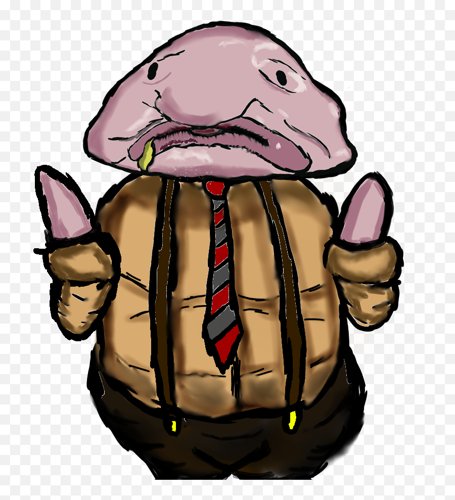 Meet Bob Lish The Blobfish Attorney - Cartoon Png,Blobfish Png