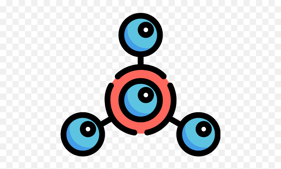 Molecules Molecular Png Icon 5 - Png Repo Free Png Icons Circle,Molecules Png