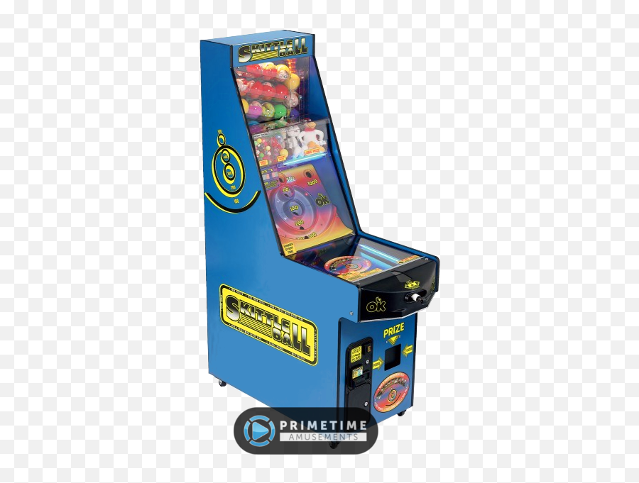 Skittle Ball - Primetime Amusements Video Game Arcade Cabinet Png,Skittle Png