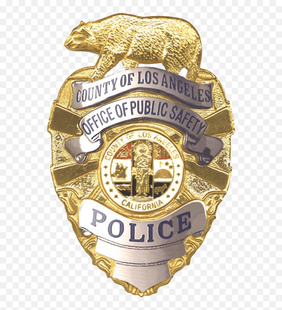 Los Angeles Police Badge Transparent - Police Badge Transparent Background Png,Police Badge Transparent