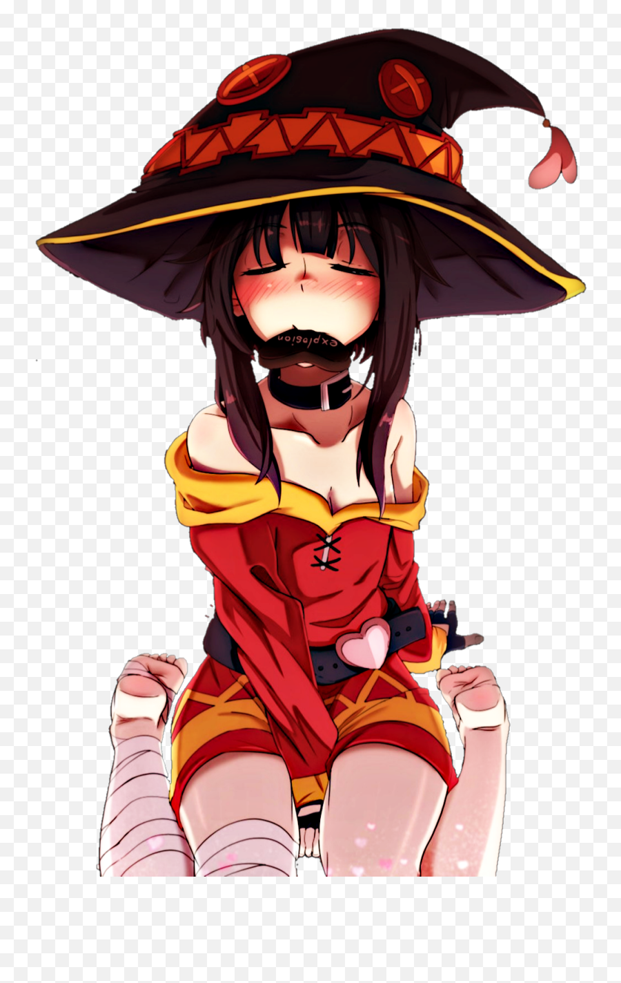 Megumin Konosuba Sticker By Mysticxsage - Megumin Konosuba Png,Megumin Png