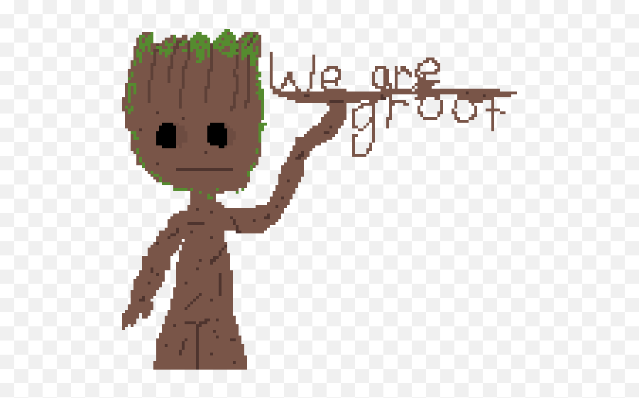 Pixilart - Baby Groot By Wyat Groot Png,Baby Groot Png