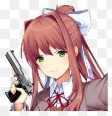 Monikaguns - Discord Emoji Anime png