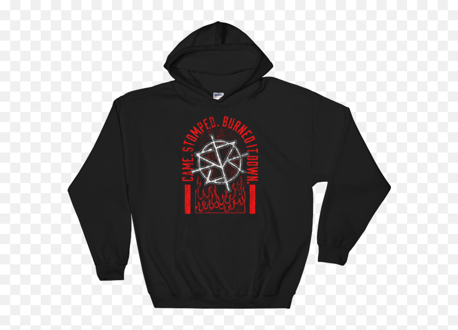 Seth Rollins Burned It Down Pullover Hoodie Sweatshirt - Seventeen Specialised Videotape Technology Hoodie Png,Seth Rollins Png