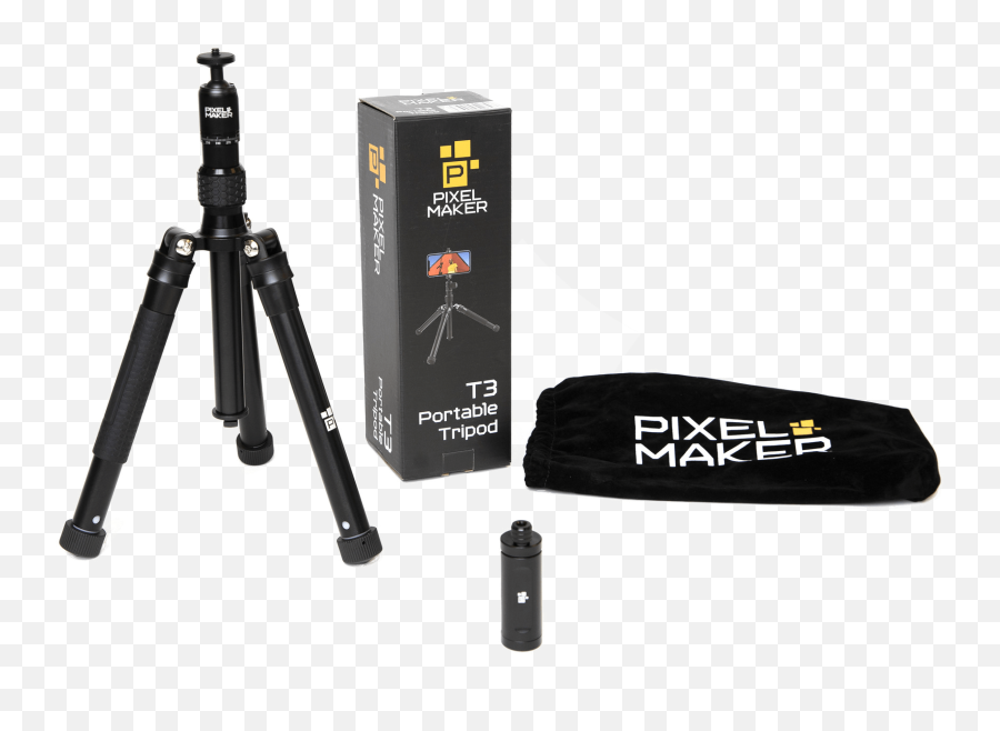 T3 Tripod - Pixel Maker Statief Smartphone Png,Tripod Png