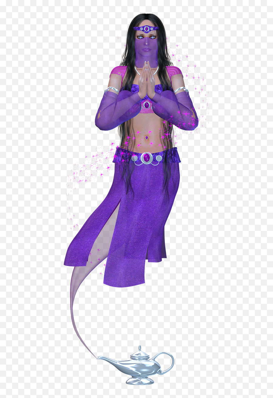 Genie Aladdin Lamp Magic Fantasy - Jin Aladin Png,Aladdin Lamp Png