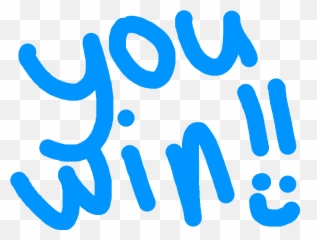 You Win Png - Transparent