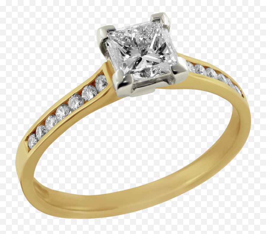 Download Free Png Diamond Ring - Gold Diamond Ring Png,Engagement Ring Png