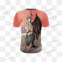 Fairy Tail Dragon Cry Natsu Dragneel Unisex 3d - shirt png