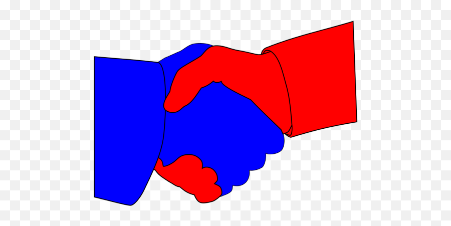 Hand Shake Png Svg Clip Art For Web - Download Clip Art Red And Blue Hands Shaking Hands,Shake Png