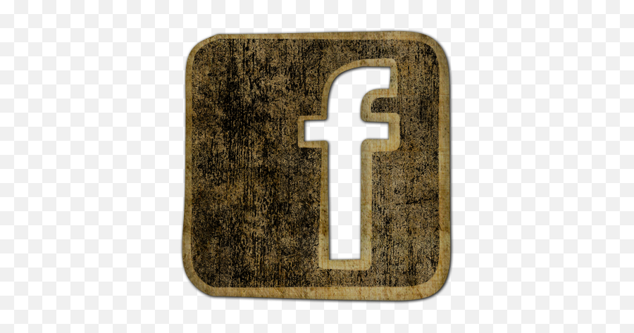 Image - Social Media Rustic Icons Png,What Font Is The Facebook Logo