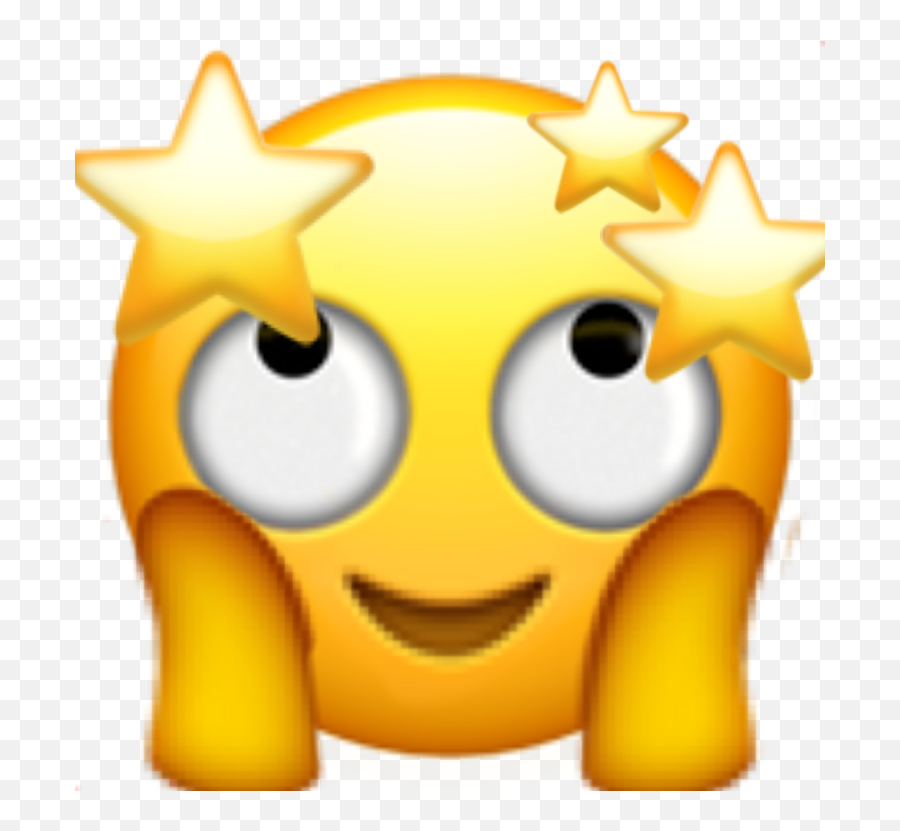 Dreaming Star Emoji Edit Sticker By Mjcuillerier - Happy Png,Star Emoji Transparent