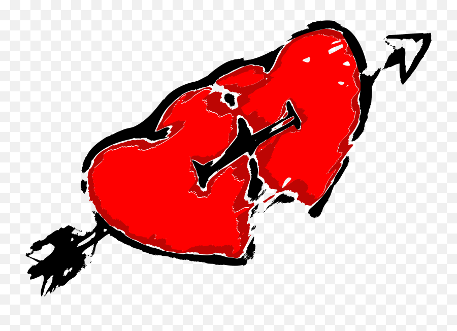 Free Heart Grunge Png With Transparent - Grunge Designs Png Transparent,Grunge Transparent