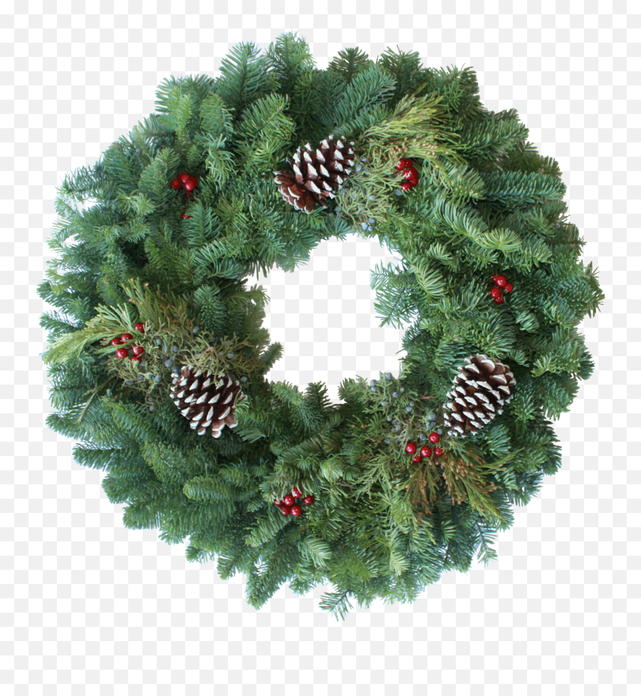 Wreath Fundraising Program - Wood Mountain Christmas Trees Decorated Live Christmas Wreaths Png,Christmas Greenery Png