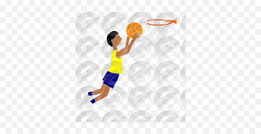 Basketball Hoop Stencil For Classroom Therapy Use - Great For Basketball Png,Basketball Backboard Png