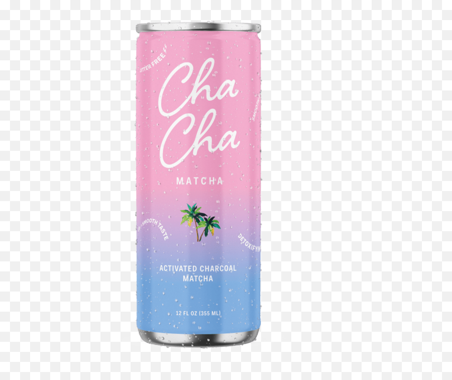 Activated Charcoal Matcha - Cha Cha Matcha Cans Png,Charcoal Png